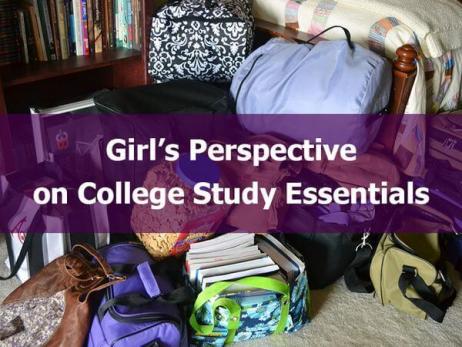 Girl’s Perspective on College Study Essentials